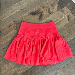 Wilson Women's Infared Red Midtown Tennis Skirt Size M